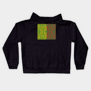 Polygonal Pattern Kids Hoodie